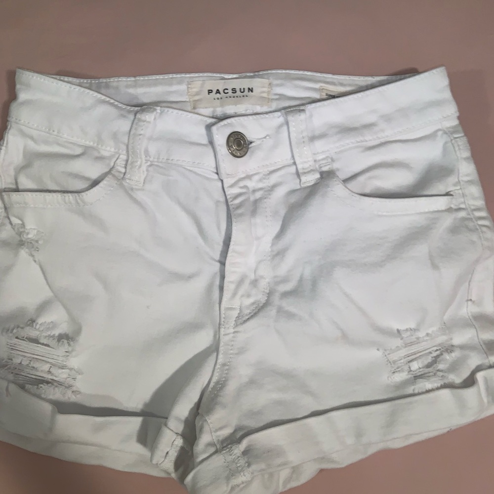 Pacsun Super Stretch Shortie Short